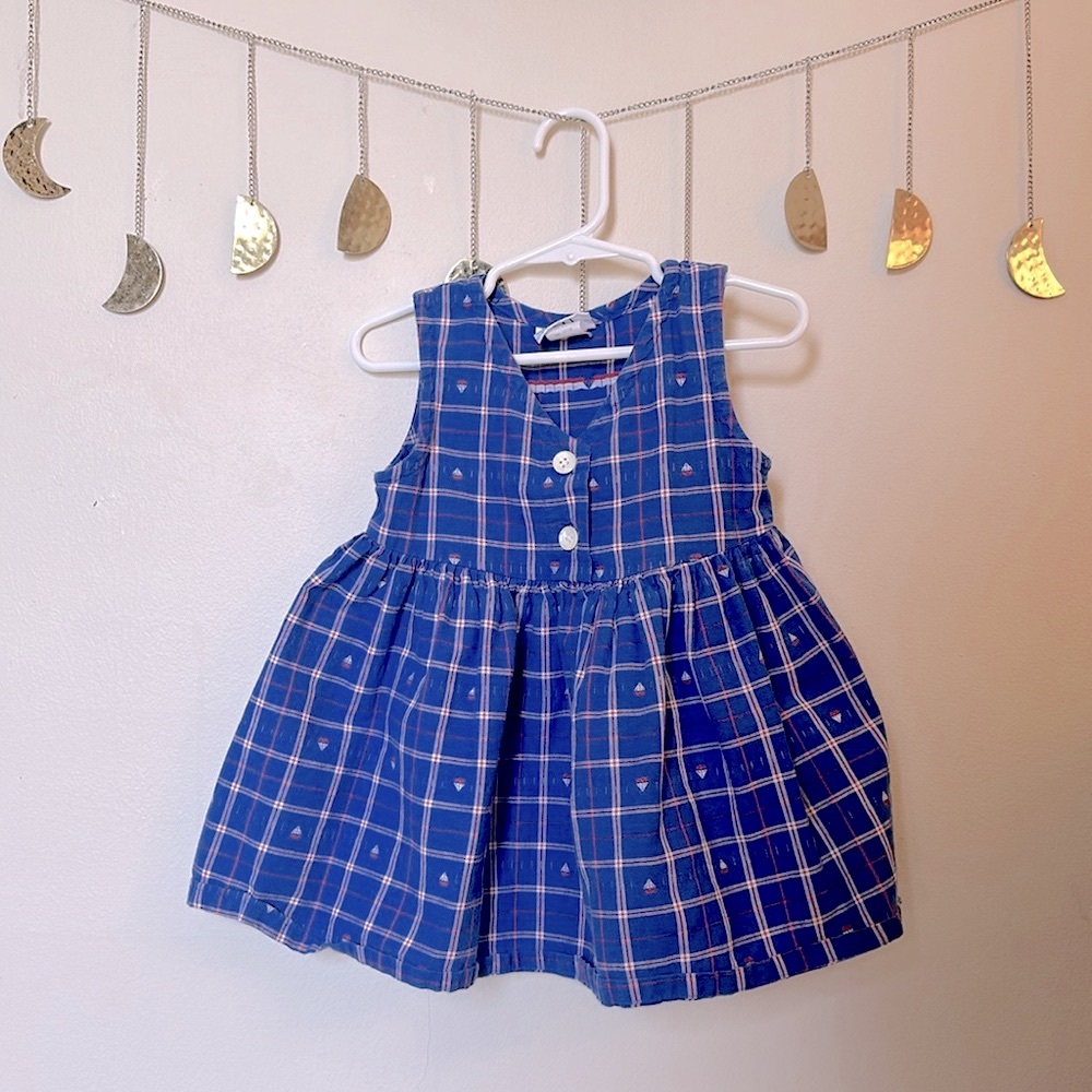 Vintage nautical dress